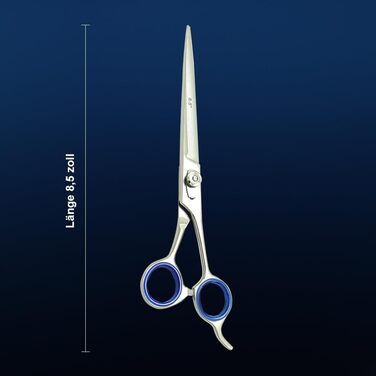 Професійна ножиця для грумінгу собак та котів, 8.5 дюймів, нержавіюча сталь