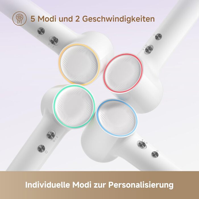 Фен для волосся DREAME Hair Dryer - Швидке сушіння, 110 000 обертів/хв, іонізація, регулювання температури та швидкості, насадка-дифузор, тиха робота, білий