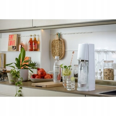 Сифон для газування води SodaStream Terra, білий (3 пляшки + балон CO2)