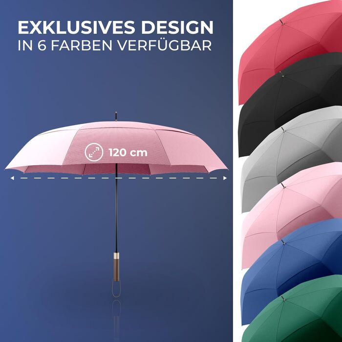 Logan & Barnes Stormproof Umbrella - 47