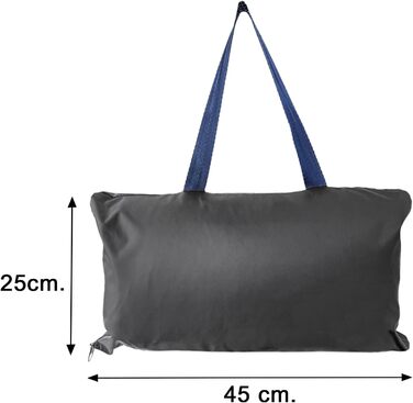 Водонепроникний килимок для собак Outdoor 110 x 68 см, ковдра для собак, миється, килимок для собак для подорожей, кемпінгу, графітовий колір