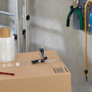 Мультитул Gerber Vise Pocket Tool з плоскогубцями, 10 функцій, алюміній/нержавіюча сталь, чорний, 31-000021