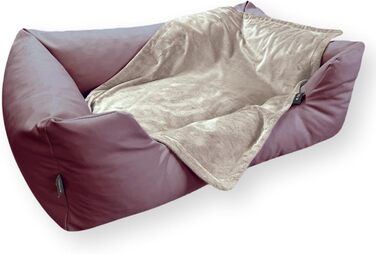 М'яка підстилка для собак та котів 120x90 см, сіра - 4L Textil