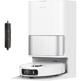 Робот-пилосос Dreame L40 Ultra AE з функцією миття, 19000 Па потужність всмоктування, багато щіток та гнучкий моп, для вологого та сухого прибирання. Автоматична станція очищення пилу.