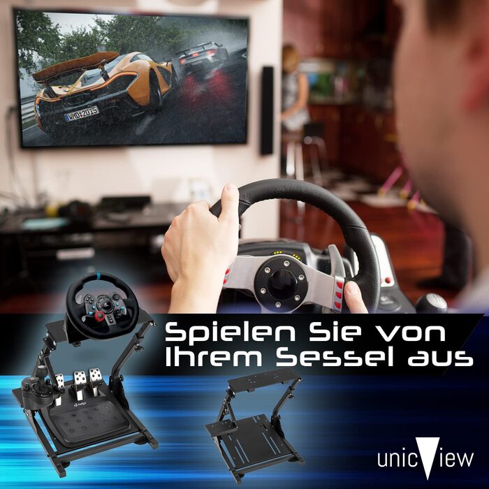 Підставка для керма G29, G920, G923, Thrustmaster T150, T500, T300, TX, TH8A, Clubsport, з перемиканням передач, регульована, складна