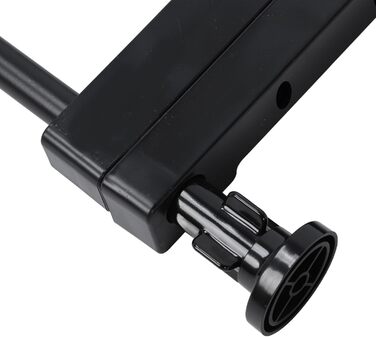 Металеве розширюване перегородка для собак, захисне перегородка для дітей, чорний колір, висота 42 см