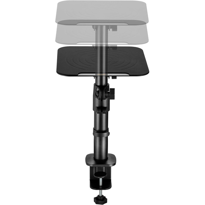 Підставка для динаміків mywall HS30L: 2 шт., чорний колір, настільна, кут нахилу +/-15°, вантажопідйомність до 15 кг