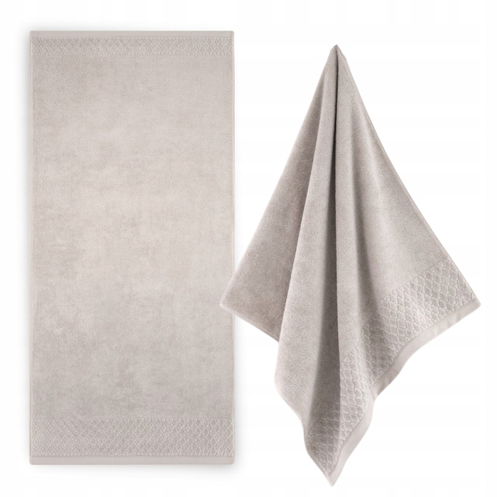 Великий банний рушник ZWOLTEX CARLO AB, бежевий, 500г, 70x140см