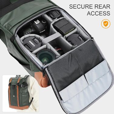 Рюкзак для камери Tarion: водонепроникний, з відділенням для 14