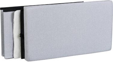 Кігтечка для котів Relaxdays, складна, 100 кг, з подушкою, сіра, 40.5 x 72 x 40.5 см