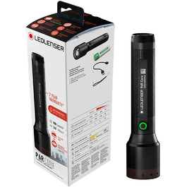 Ліхтарик Ledlenser P6R Core акумуляторний LED, 900 люмен, IP68, фокусування, USB зарядка, дальність 240 м