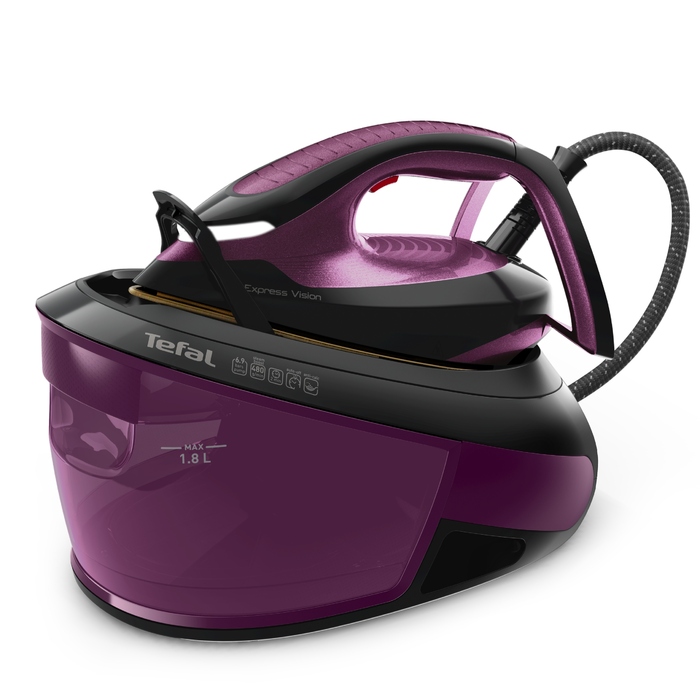Парова станція Tefal Express Vision, 2800 Вт, керамічна підошва, резервуар 1800 мл