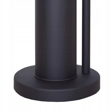 Підставка для ванної кімнати модель 104 з тримачем для паперу та йоржиком для унітаза, срібляста