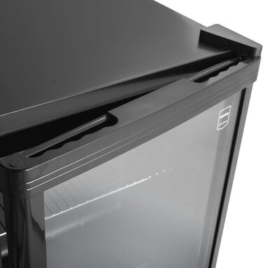 Міні-холодильник METRO Professional GPC1046, нержавіюча сталь/скло, 46 л, чорний