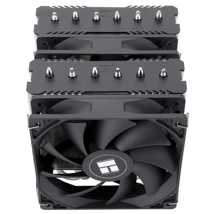 Кулер для процесора Thermalright Peerless Assassin 120 SE White ARGB, двовежевий повітряний охолоджувач для AMD AM5 та Intel LGA1851/1700, 6 теплових трубок, білий