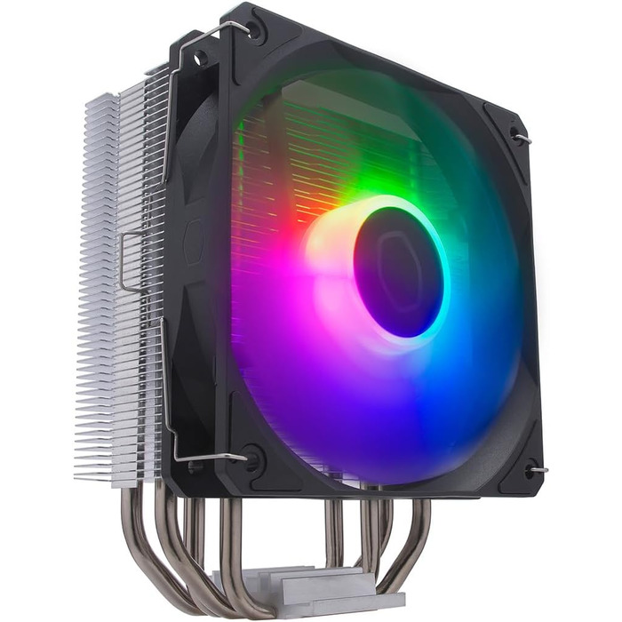 Кулер для CPU Cooler Master Hyper 212 Spectrum V3 - чорний, з RGB вентилятором, підтримка LGA1700 та AM5