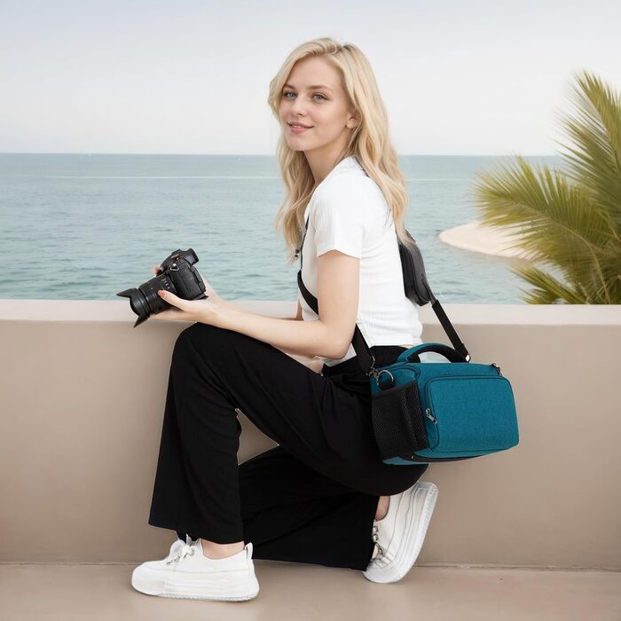 Чохол для камери DOMISO SLR DSLR, водонепроникний, колір Teal