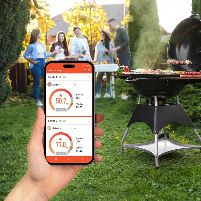 Бездротовий термозонд для гриля TESLA Cook BBQ200