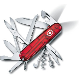 Мультитул Victorinox Huntsman Lite: Швейцарський ніж з 21 функцією, включаючи штопор та міні-викрутка 1.5 мм