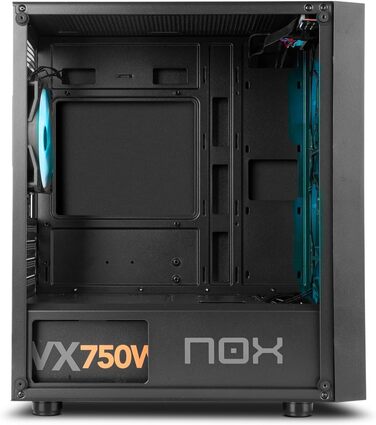 Корпус для ПК INFINITITY EPSILON: ATX, Micro ATX, USB 3.0, металева сітка, підтримка 3 вентиляторів, 4 HDD, відеокарта до 370 мм, чорний