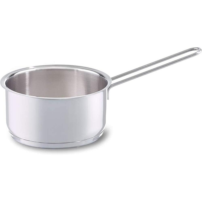 Каструля Fissler Häppchen з нержавіючої сталі (14 см, 1 л) - без кришки, без покриття, для індукційних плит