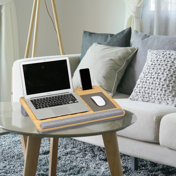 Relaxdays Laptop Cushion & Wrist Rest & Mouse Pad