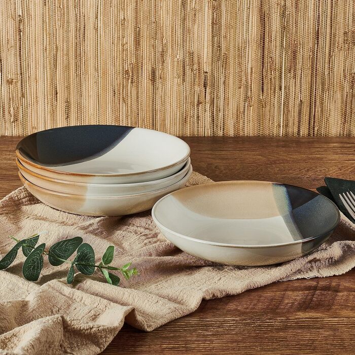 Сервіз Mikasa Caden 16 предметів: тарілки та миски для 4 осіб