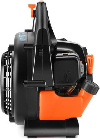 Бензиновий повітродув FUXTEC FX-LB126ECO, 2-тактний двигун 1 к.с., 0,7 кВт, 60 м/с, 4,5 кг, 450 мл