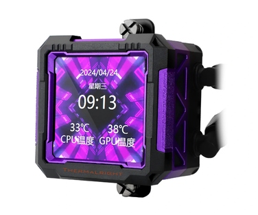 Рідинне охолодження Thermalright Frozen Warframe Pro 360 Black ARGB LCD