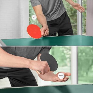 100PCS 3-Star Table Tennis Balls - Professional ABS Resin Ping Pong Balls for Training, Clubs, Adults & Kids