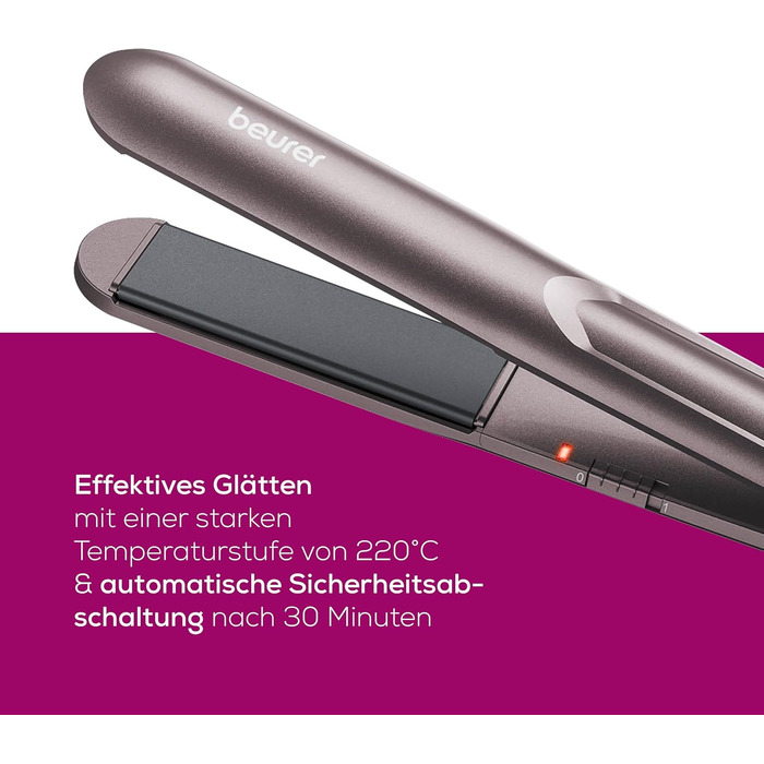 Випрямляч для волосся Beurer HS 60 з іонізацією та керамічним покриттям