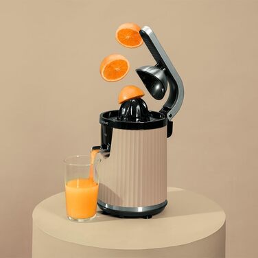 Електрична соковитискачка для цитрусових Cecotec Xqueeze RetroJuice 600 Green - 600 Вт, нержавіючий фільтр, захист від бризок