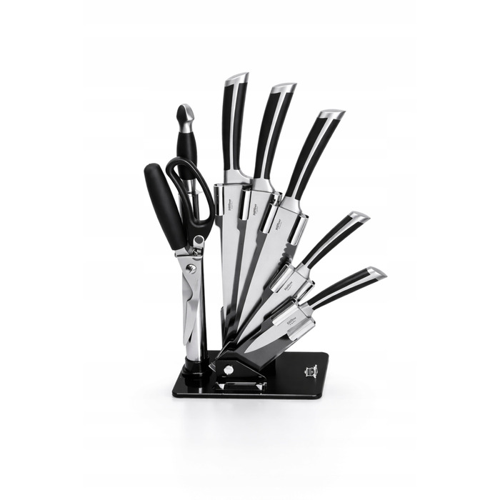 Набір кухонних ножів Hoffner, 5 предметів у підставці