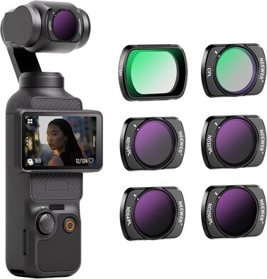 Набір фільтрів NEEWER для DJI Osmo Pocket 3: ND/CPL, UV, 6 шт.