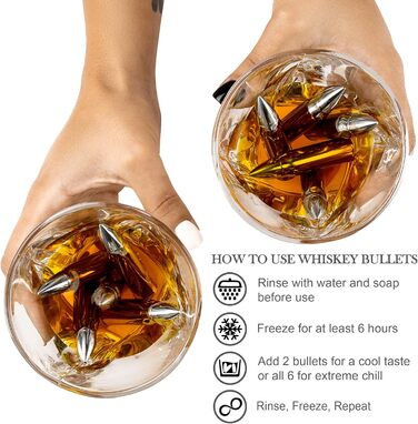 Набір для віскі: келих, шматочки льоду з нержавіючої сталі, декатер, підставки, пінцет, подарункова коробка