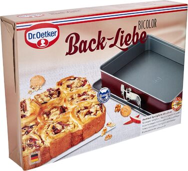 Форма для випічки Dr. Oetker прямокутна 38x25 см BICOLOR з антипригарним покриттям