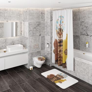 Дозатор для мила | Стильний дозатор для мила в ванну кімнату | Сучасний дизайн | Декоративний елемент для ванної кімнати (Shower Cat)