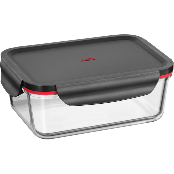 Silit Storio Контейнер для зберігання з кришкою, скло, 21 x 14 см, для кухні