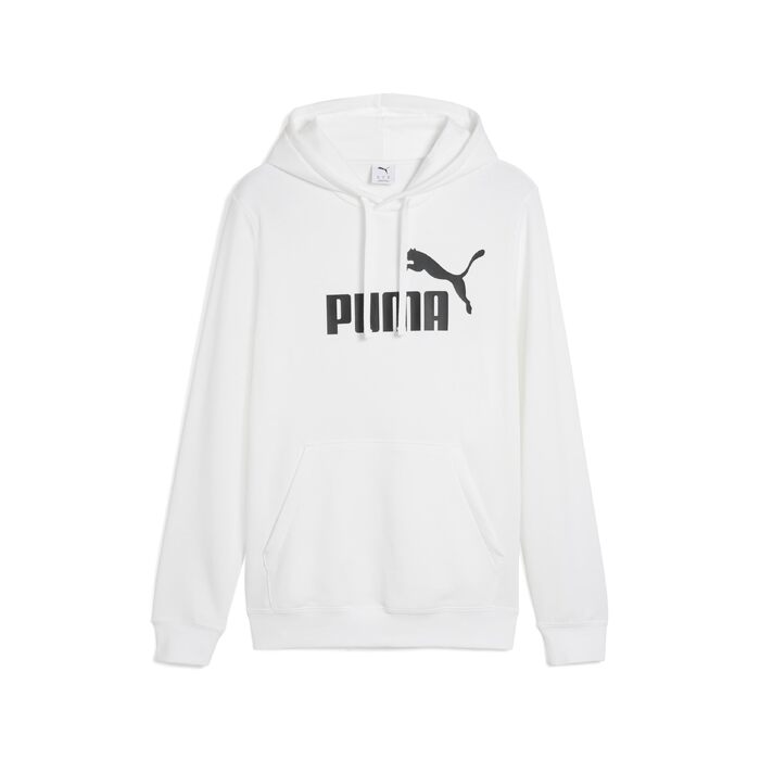 Чоловічий худі Puma ESS No. 1 Logo Hoodie Tr білого кольору, розмір L