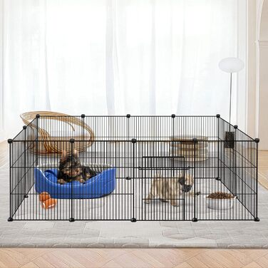 Клітка-вольєр для кроликів та інших дрібних тварин Froadp 142x72x36cm (12 частин)