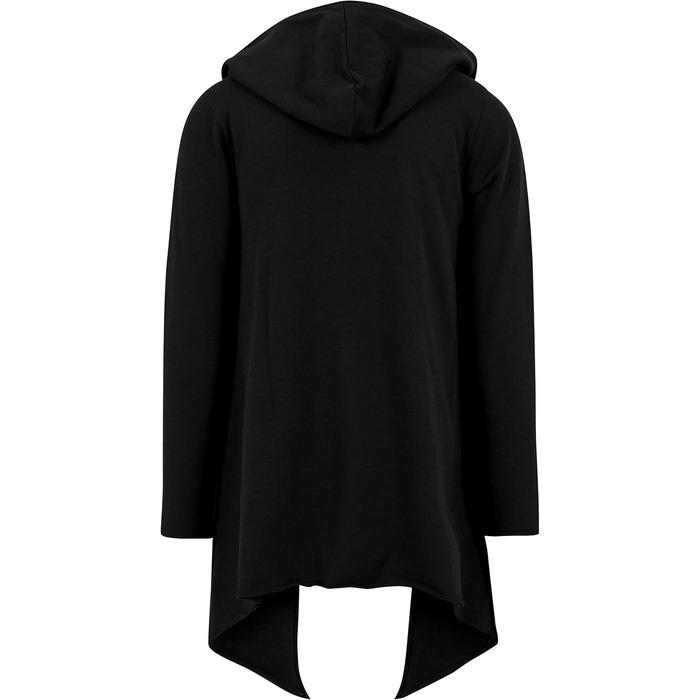 Кардиган чоловічий з капюшоном Urban Classics Open Edge, чорний, XL