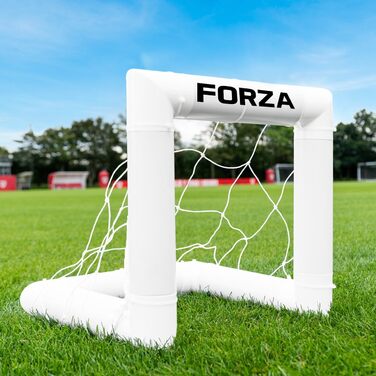 Ворота для футболу FORZA Garten – 5 розмірів, міцні, стійкі до погодних умов, для дітей та дорослих, швидкий монтаж (41x41 см)