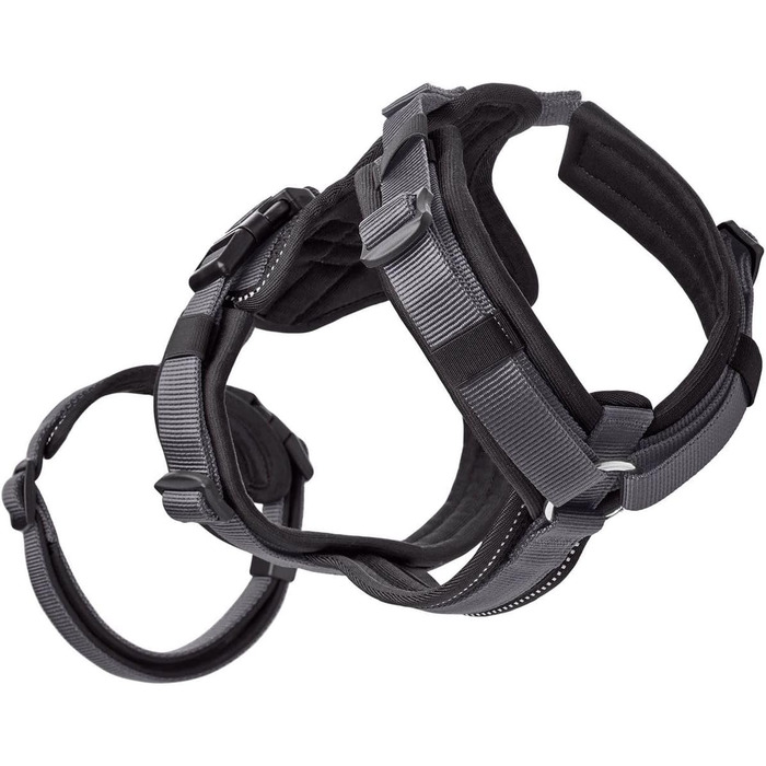 Нашийник захисний Maldon чорний/сірий, розмір M-L