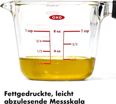 OXO Good Grips 250 ml Glass Measuring Cup