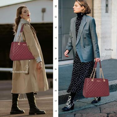 Сумка жіноча Montana West середнього розміру на ланцюжку, Hobo, червоний 040cranberry