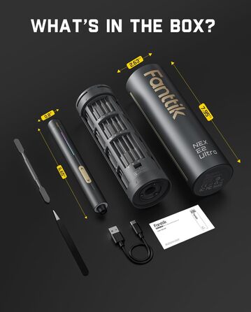 Набір мініатюрних викруток Fanttik E2 Ultra 50 в 1: для ремонту iPhone, ноутбуків, окулярів, годинників