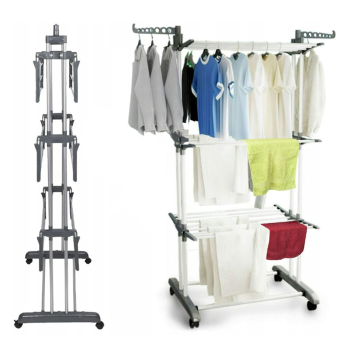 Складана підлогова сушарка для одягу XXL