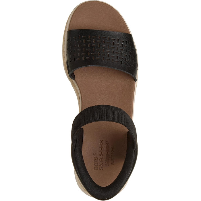 Кросівки жіночі Skechers Bobs Sun Ray Step Aside чорні, 41 EU