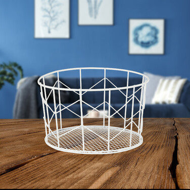 Round Metal Wire Basket