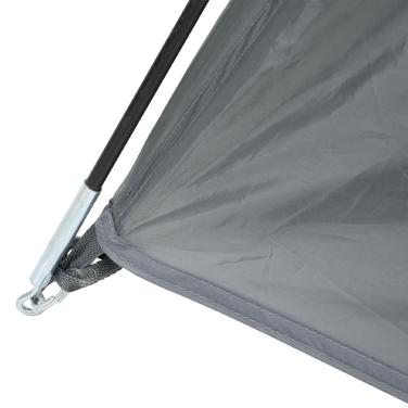 Outsunny Camping Tent for 2-3 People, Dome Tent with Door and Mesh Windows, Weatherproof with PU2000mm, Includes Grey Carrying Bag